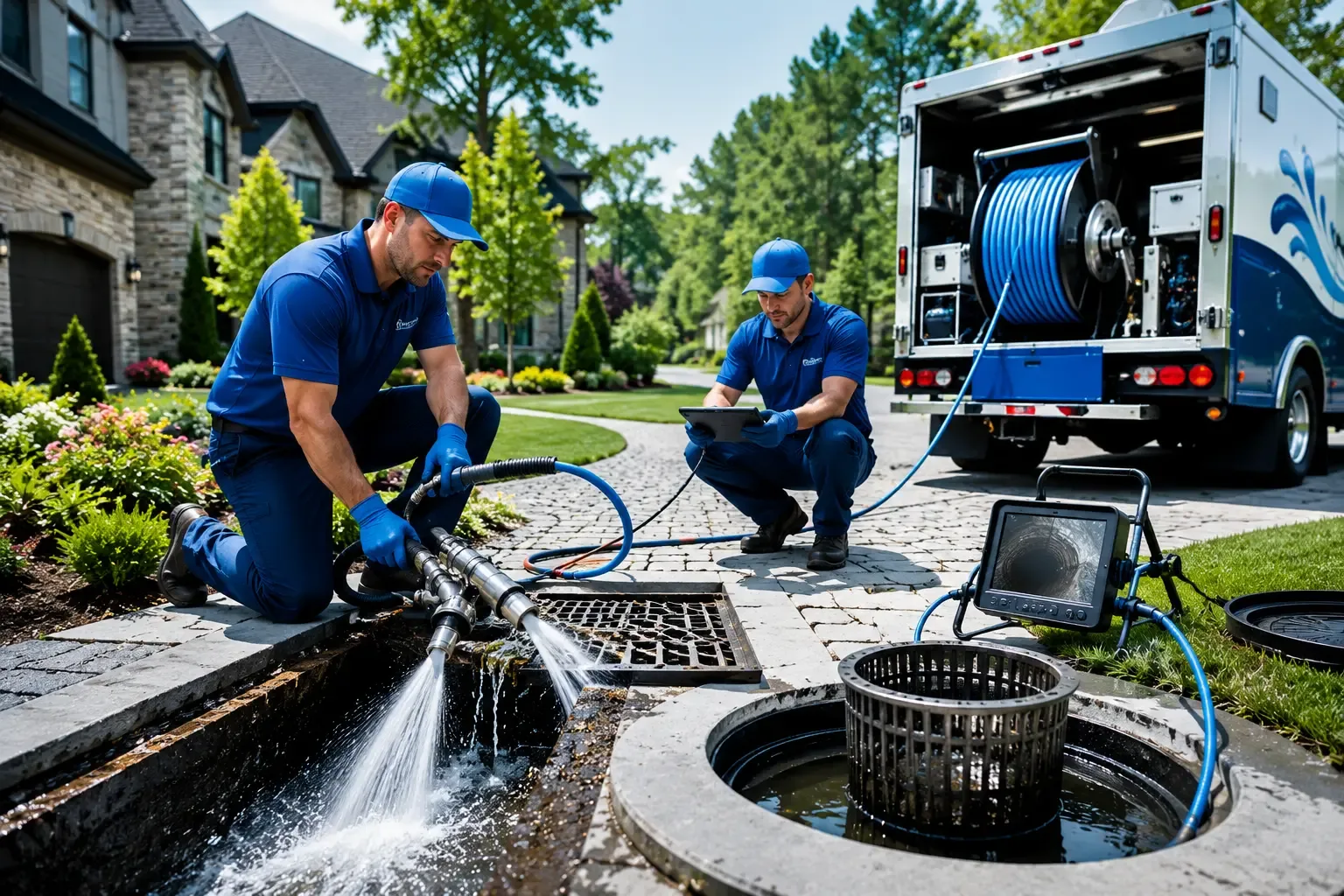 Local outdoor drain cleaning professionals in Bear Creek, WI